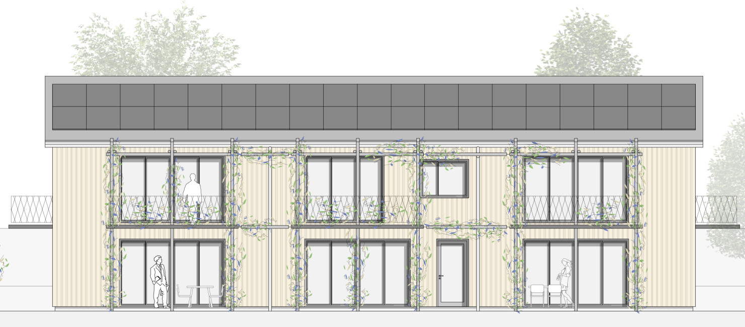 Studio-Haus mit mehreren Wohneinheiten